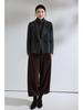 Cappotto di Lana Double-Face Stile Coreano 2025 per Donna - Versatile Lunghezza Corta, Moda Autunno & Inverno, Vestibilità Larga, Taglia Petite