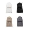 Thickened Winter Balaclavas Cap Neck Warmer Ski Knitted Mask Casual Full Face Pullover Cap  Riding