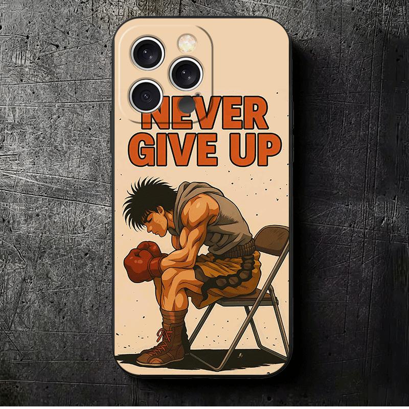 

Hajime No Ippo Anime Soft Phone Case for iPhone 16 16E 17 Air 15 Pro Max 14 Plus 13 Mini 11 12 7 Black Cover Back Shell iPhone 12 Pro