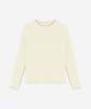 Debiweeo Women'S Yoga Wear Devi-Do1002-Cream Pilates [Do] Soft Round Neck T-Shirt