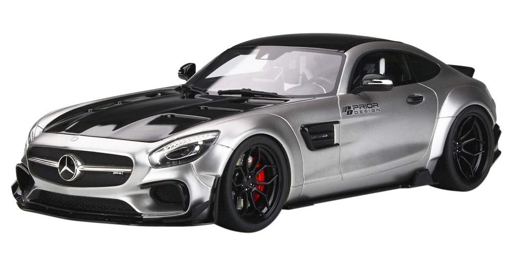 GT Spirit AMG GT Briar Design Silver Finished Product 1/18
