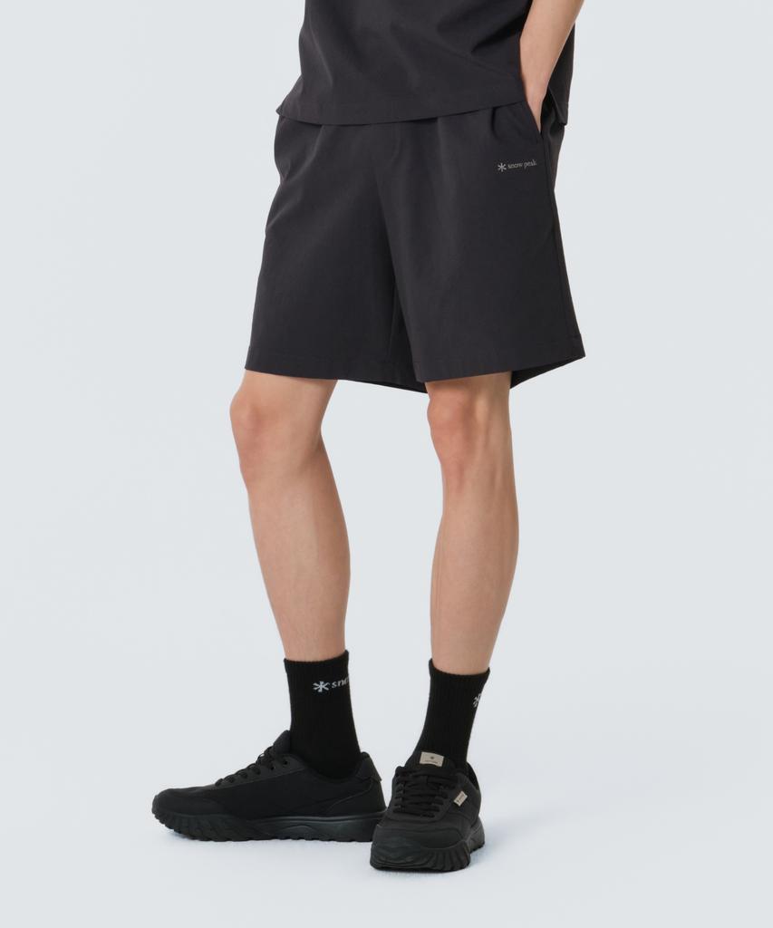 SNOWPEAK APPAREL Classic Woven Shorts (S26Muthp16) Black
