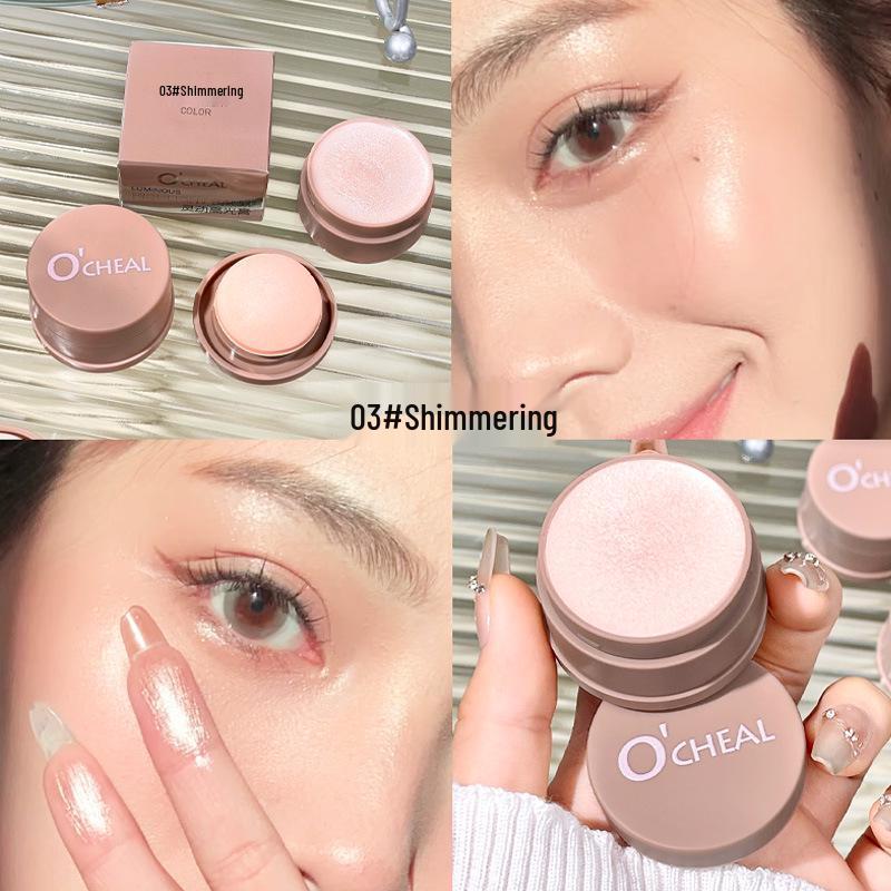 OCHEAL Luminous Cream Blush: Long-Lasting, Multi-Use Contour for Younger, Brighter Skin and Crease-Resistant Finish.