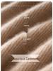 2025 Women's Cashmere Slim-Fit Half-High Collar Thickened Knit Sweater