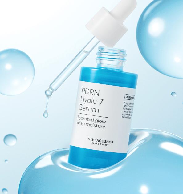 The Face Shop Ultimátní PDRN Hyalu-7 sérum 30ml – Intenzivní hydratace a regenerace pleti