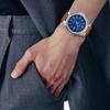 Casio STANDARD Series Quartz Movement Leather Strap Men's Watch Blue Dial MTP-E158L-2A
