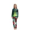 Christmas Print Family Outfit Long Sleeve Top + Pants Set Family Outfit