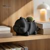 Kreativer Pflanzenhalter 3D-gedruckter Dinosaurier-förmiger Sukkulententopf, Niedlicher Pflanztopf für kleine Home-Office-Dekoration, Kaktus Mini-Pflanzen, Dekorativer Schreibtisch