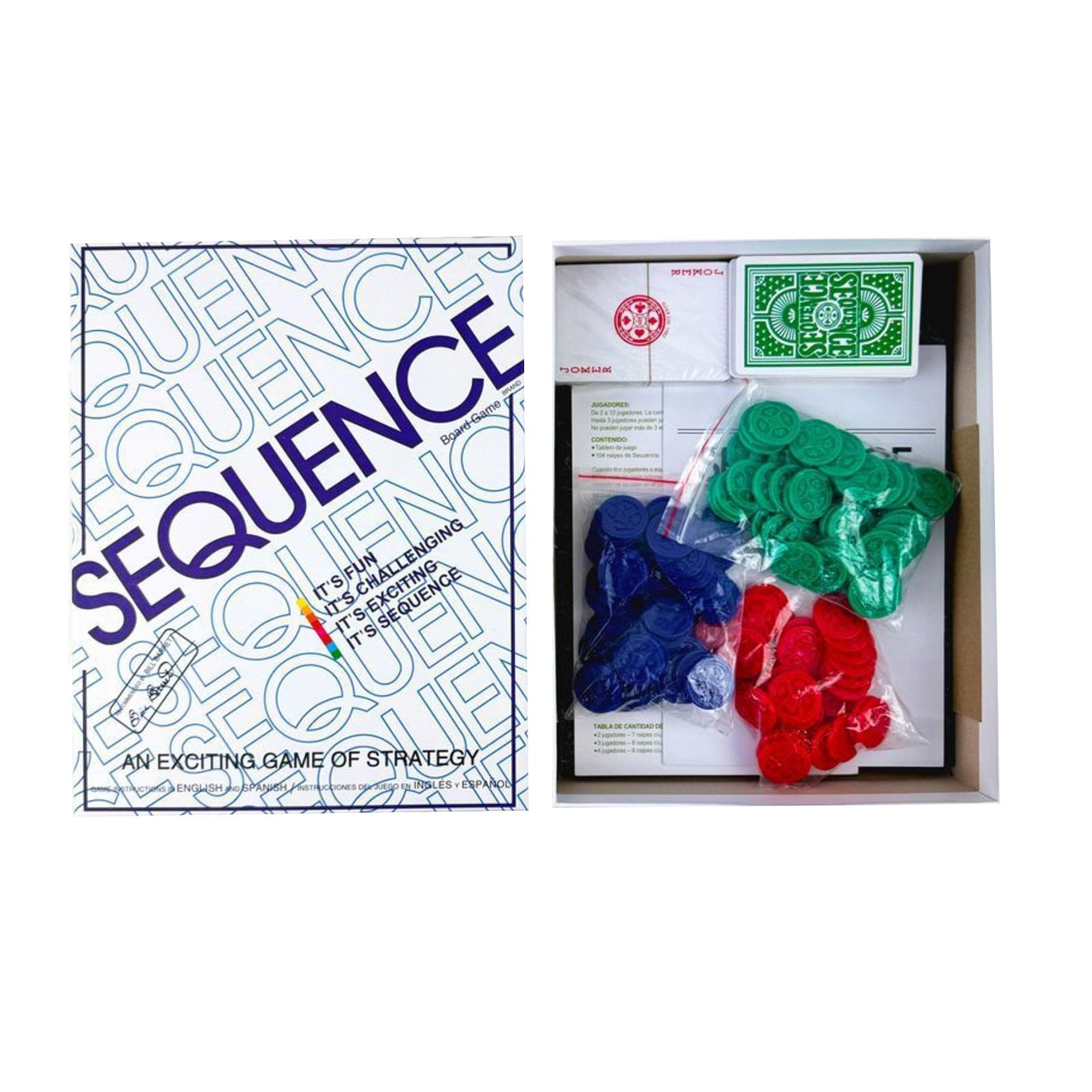 

Giant Board Game, Including Sequential Board Games, Suitable For Multiple Players And Family Gatherings. One Size білий