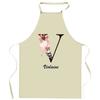 Tablier de cuisine - Violaine Lettre - Impression bretonne - Coton résistant - Fabrication française