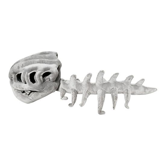 Accessori Pet Trick or Treat Costume Scheletro di Dinosauro Gatto, Outfit con Cappuccio Peluche, Costume Carino Spaventoso Leggero per Gattini Abbigliamento Halloween per Gattini