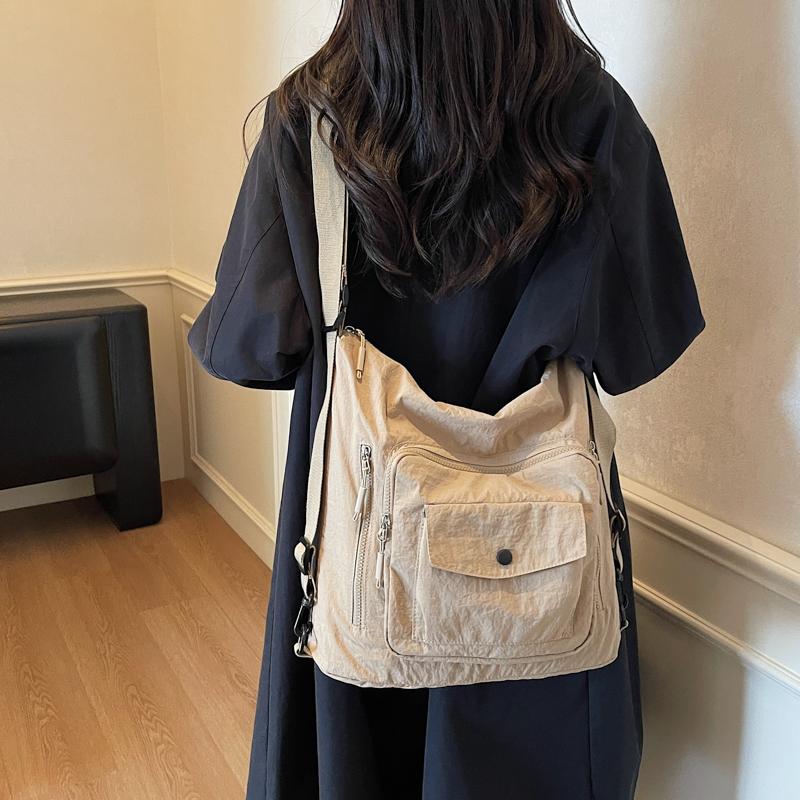 Tragetasche mit großem Fassungsvermögen Damen Pendler-Schultertasche Leichte Umhängetasche