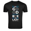 Say Goodbye To Lazy Motivation Quote Funny T-Shirt