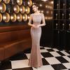Women Sequins Party Dress Cocktail Dress Sleeveless Sexy Evening Dresses
