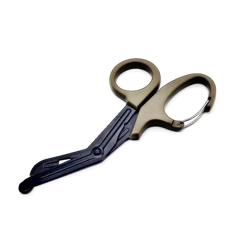 Enhanced EMT Band with Fine Teeth - Rescue Canvas Scissors for Outdoor Survival & Medical First Aid