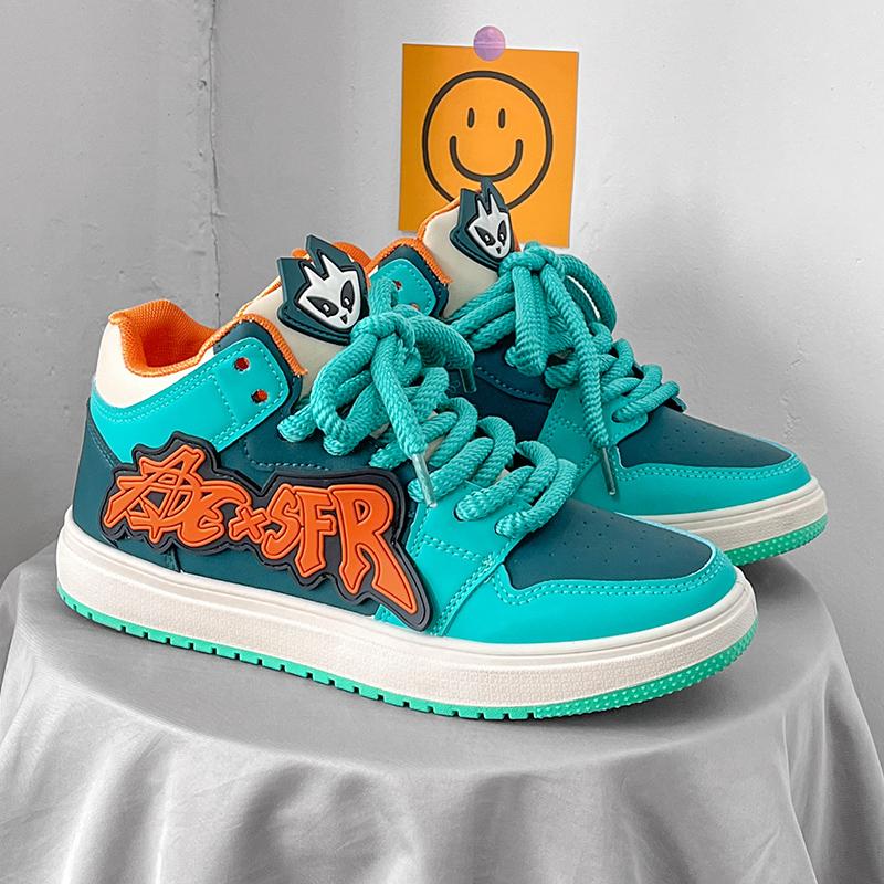 

Уличная обувь в стиле хип-хоп для скейтборда, мужские повседневные кроссовки, спортивная обувь для бега, уличные студенческие оригинальные вулканизированные кроссовки 39