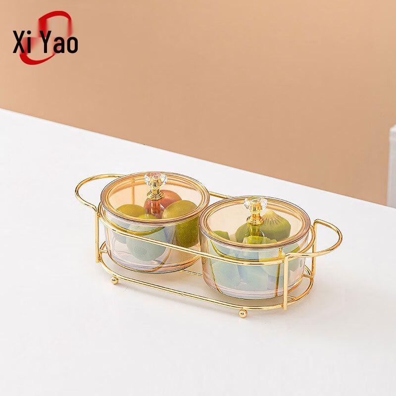 Glass Divided Candy & Dried Fruit Plate