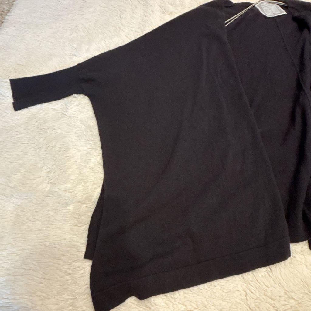 Used Beardsley Cardigan Dolman Loose Black Cooling Protection Cover