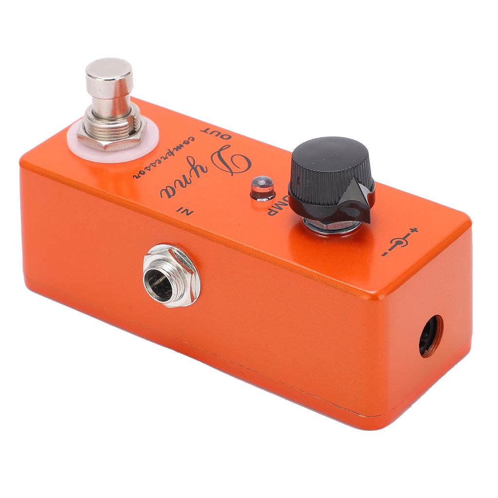 Guitar Effect Pedal Compressor MXR True Bypass Portable Adjustable Instrument Accessory