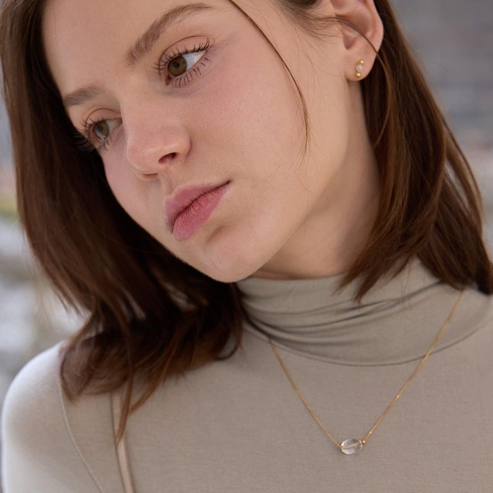 Paigeflynn [Silver 925] Du Plin Bead Necklace