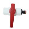 Garden Irrigation Water Tank Connector Fittings Internal Thread G3/4'' 1/2'' PVC Ball Valve&nipple Female Connectors