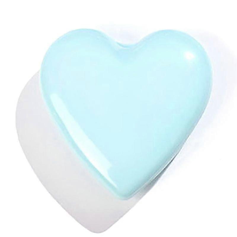 Mini Portable Folding Compact Heart Pocket Hair Brush Mirror Styling Accessories