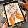 71Cm Small Square Scarf Silk Scarf Spring and Autumn with White Shirt Flight Attendant Professional Decoration Neck Protection Scarf Scarf