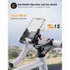 Bike Phone Mount For Electric, Mountain, Scooter, And Dirt Bikes -360°Rotatable Bike Phone Holder- Bike Phone Holder Suitable For Smartphones From
