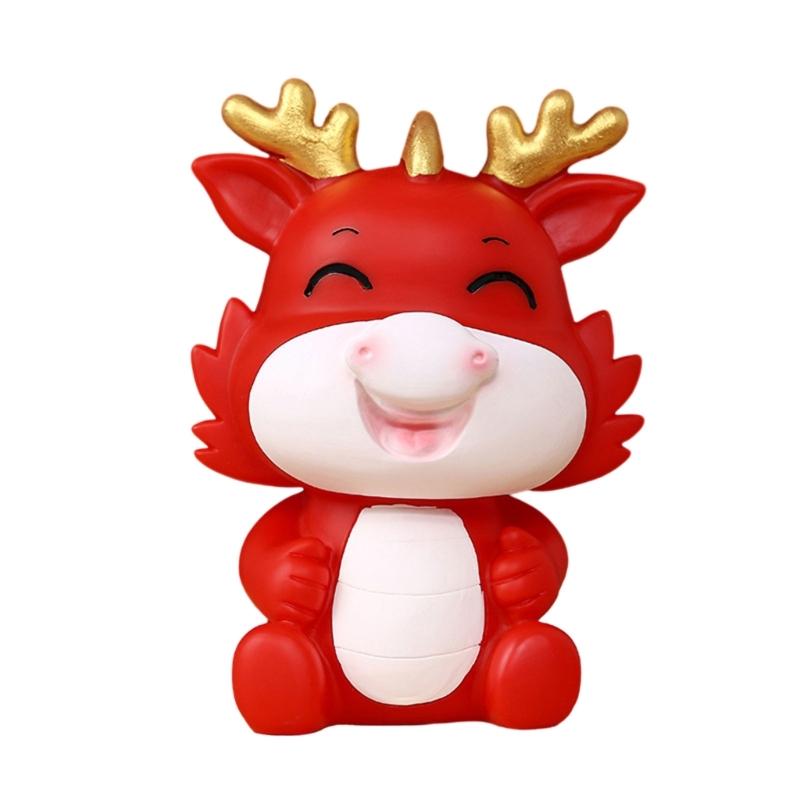 Pușculițe Dragon Cutie pentru Economii Recipient Multifuncțional Accesoriu pentru Copii Băiat Cadou Unic pentru Economii