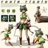 Ladotoys Cat Tonia Tigris Era-002 Herbal Ist Ver Action Figure Model Herbs Calico Cat Girl Anime Mystic Land Toys Collect Gift