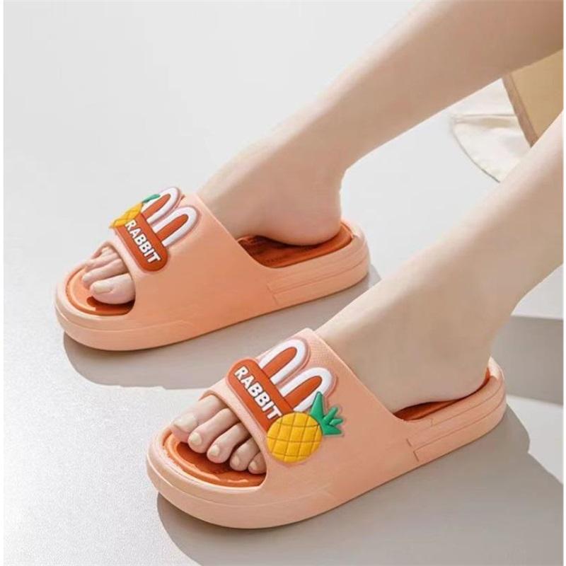 Infradito estive da donna con plateau ispessito antiscivolo, sandali da spiaggia, moda per interni domestici, pantofole leggere antiscivolo