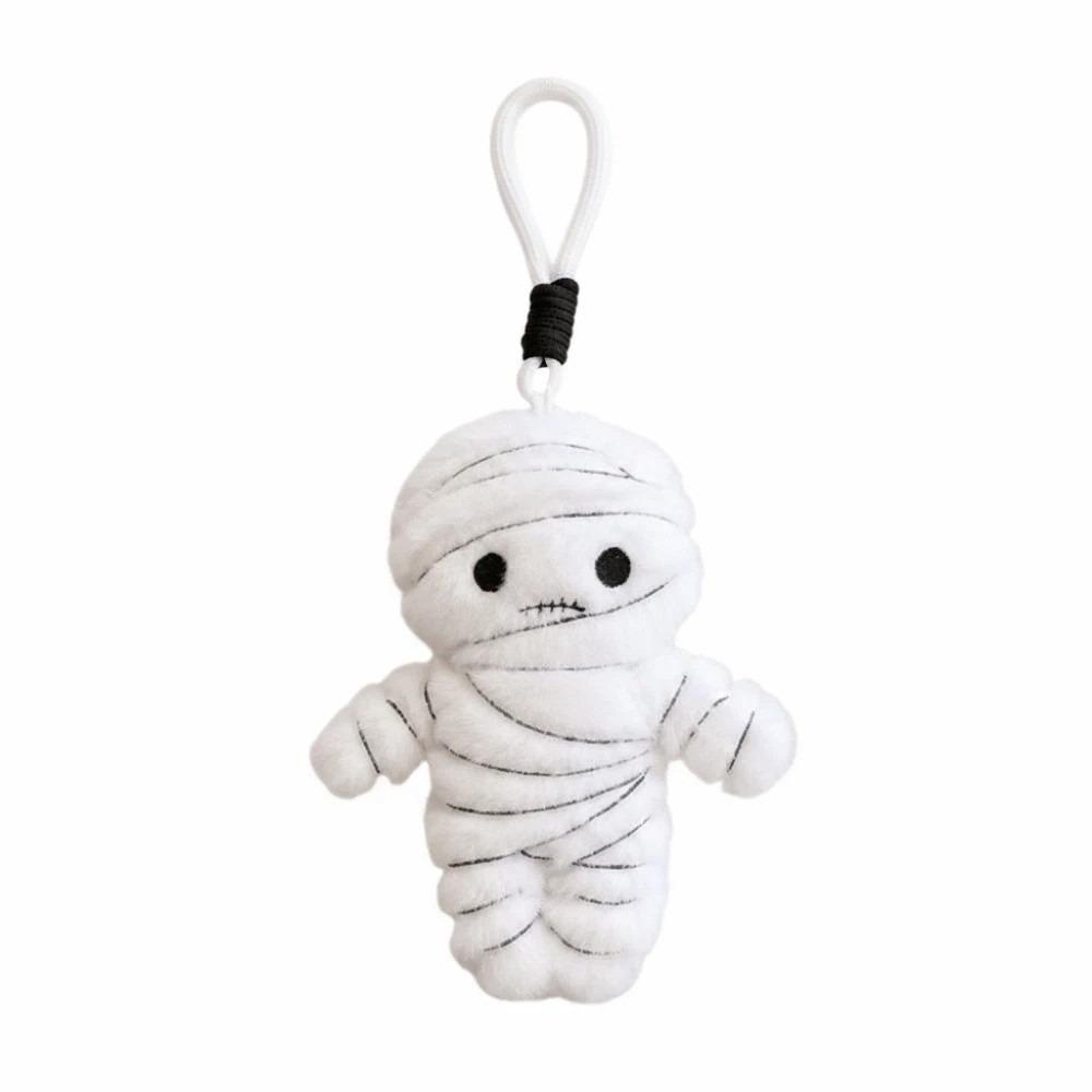 Lichtgewicht Mummie Pluche Sleutelhanger Compact Formaat Schedel Tas Hanger Halloween Knuffelpop Draagtas
