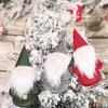 Faceless Christmas Gnome Hanging Ornament - Rudolph Style