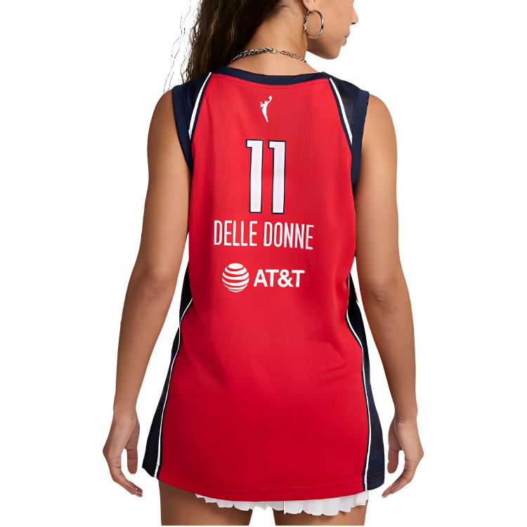 Nike Elena Delle Donne Mystics Explorer Edition Basketball Jersey Women's University Red DC9577-662