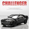 1:32 Dodge Challenger Hellcat Toy Car Scale Die Cast Metel Cars Toy Pull Back Hellcat Model Cars with Sound and Light Hellc