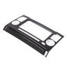 Carbon Fiber ABS Dashboard Dvd Navigation Screen Trim For Nissan Titan 2016-19