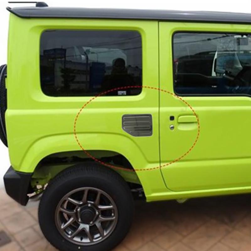 New Carbon Fiber ABS Car Fuel Filler Tank Cover Cap Decorative Cover Trim Stickers For Suzuki Jimny 2019 2020 Car