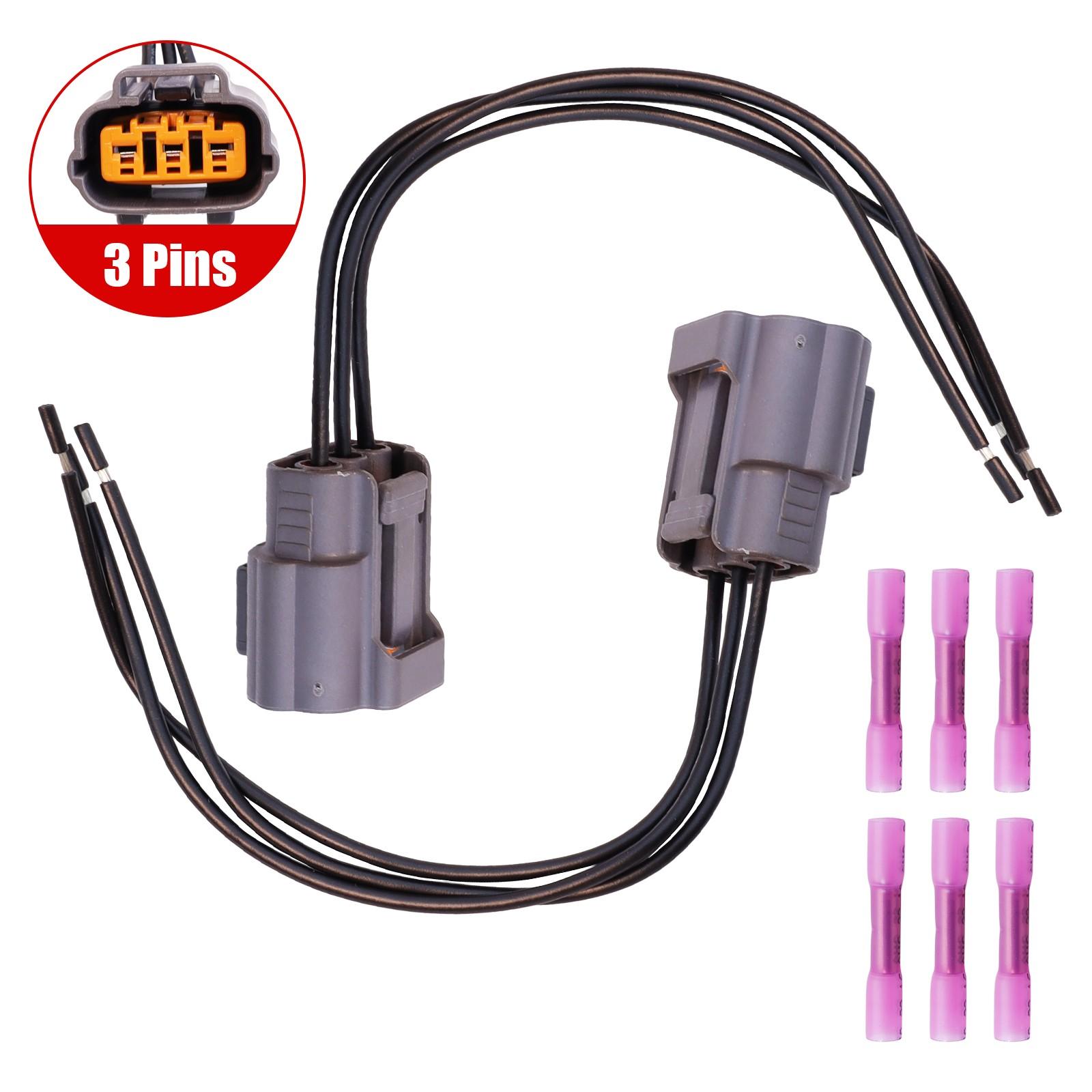 2PCS Ignition Coil Female Connector For MITSUBISHI Lancer Galant ECLIPSE 2.4L