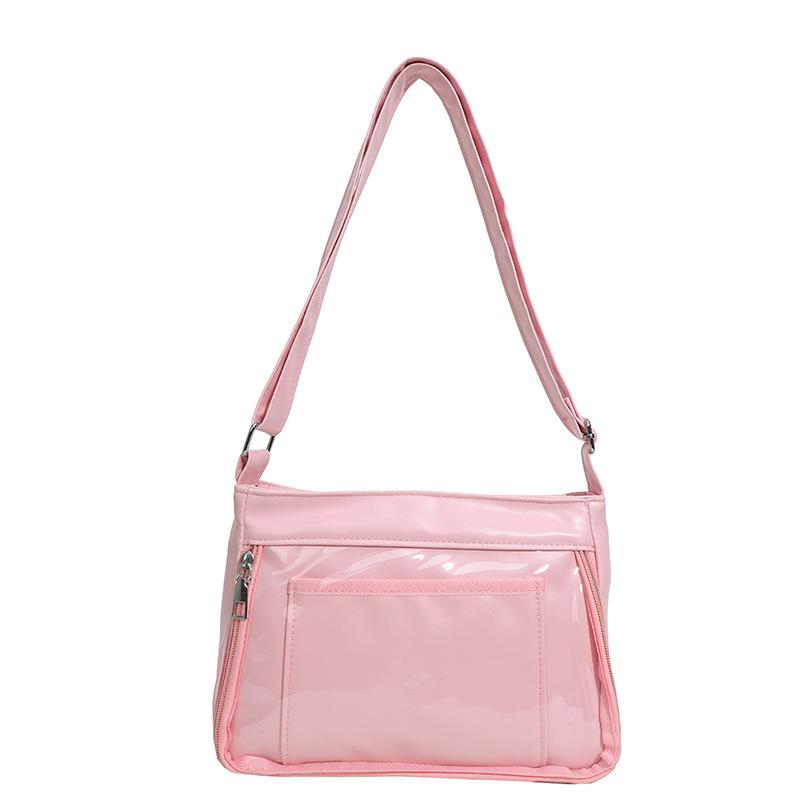 ins Japanese Versatile Soft Sister Versatile JK Uniform Student Lolita II Female Mori One Shoulder Crossbody Pain Bag