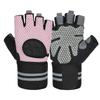 Fitness Band Wrist Gloves Running Mountaineering Anti-Wear Half Finger Gloves Training Outdoor Cycling Sports Fitness Gloves