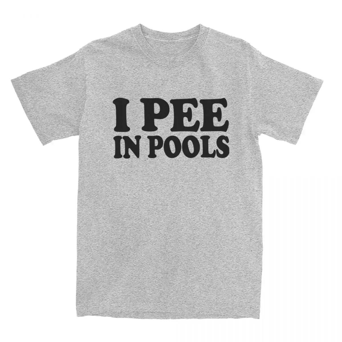 

Women I Pee in Pools Funny Summer T Shirt Merchandise Retro Movie Tops T-shirt Fun Tees All Seasons S