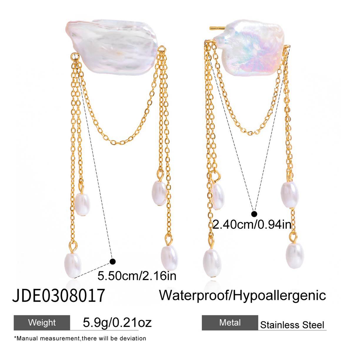 Легкая роскошь, высококлассные серьги-кисточки из пресноводного жемчуга, ювелирные изделия