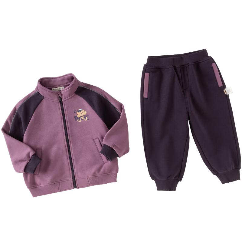 ДЭЙВ И БЕЛЛА Комплект из двух предметов весенней спортивной одежды для мальчиков 80 cm