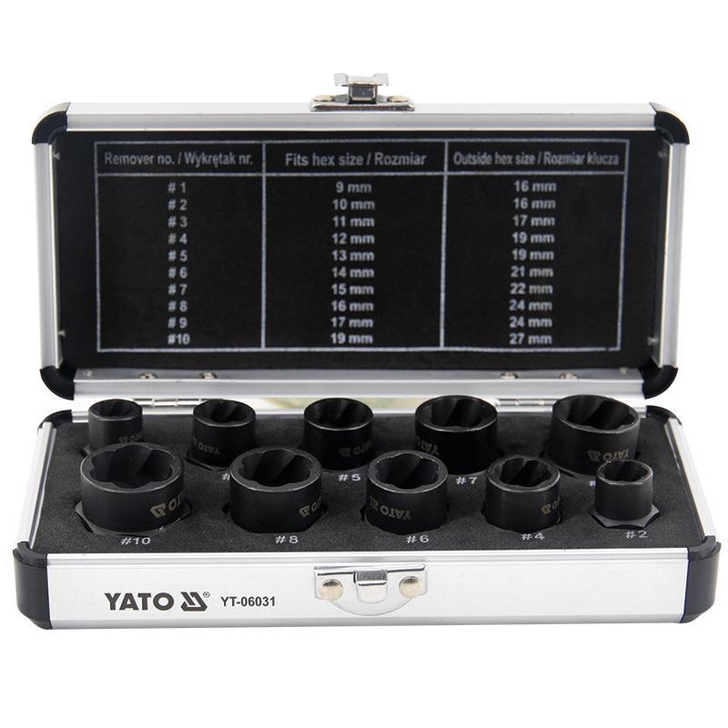 YATO Car Tire Nut Remover - Damaged or Slipping Nut Anti-Slip Tool