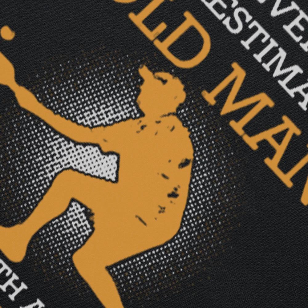 Funny An Old Man With A Pickleball Paddle T Shirts Graphic Cotton Streetwear Short Sleeve Birthday Gifts Summer Style T-shirt