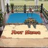 Custom Text Teenage Mutant Ninja Turtles Pattern Floor Rug Soft Indoor Carpet Mat Living Room Bedroom