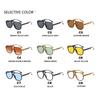Fashion Double Beam Rivet Square Sunglasses Women Luxury Brand Designer Retro Sun Glass Vintage Shades Eyewear