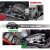 Center Console Organizer Tray Compatible with 2024 Ford Ranger Raptor Lariat XL XLT Armrest Storage Box Insert Interior Accessories-ONLY FIT Electric