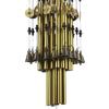 Metal Tube Wind Chime with Copper Bell Large Windchimes for Pati Outdoor Indoor