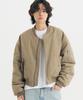 Then Our Ma-1 Crop Jumper (Taupe)